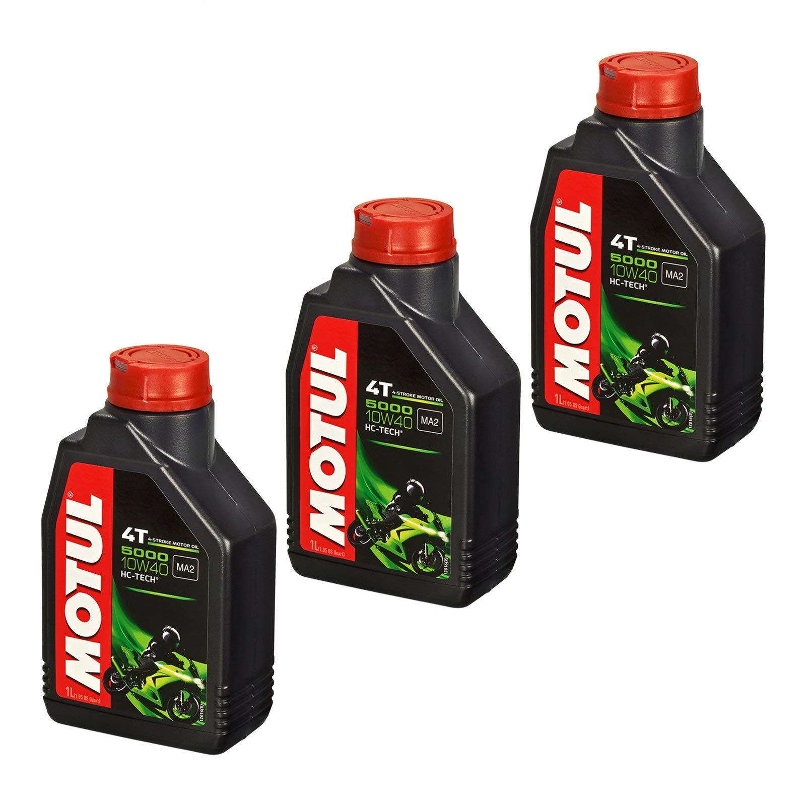 Motul 10W-40 Öl + Mahle Ölfilter für Yamaha YZF-R1, 98-01, RN01 RN04 - Ölwechselset inkl. Motoröl, Filter, Dichtring | Ölwechsel Set mit Motul 5000 10W-40 Motoröl, Mahle Ölfilter und Dichtring(en)