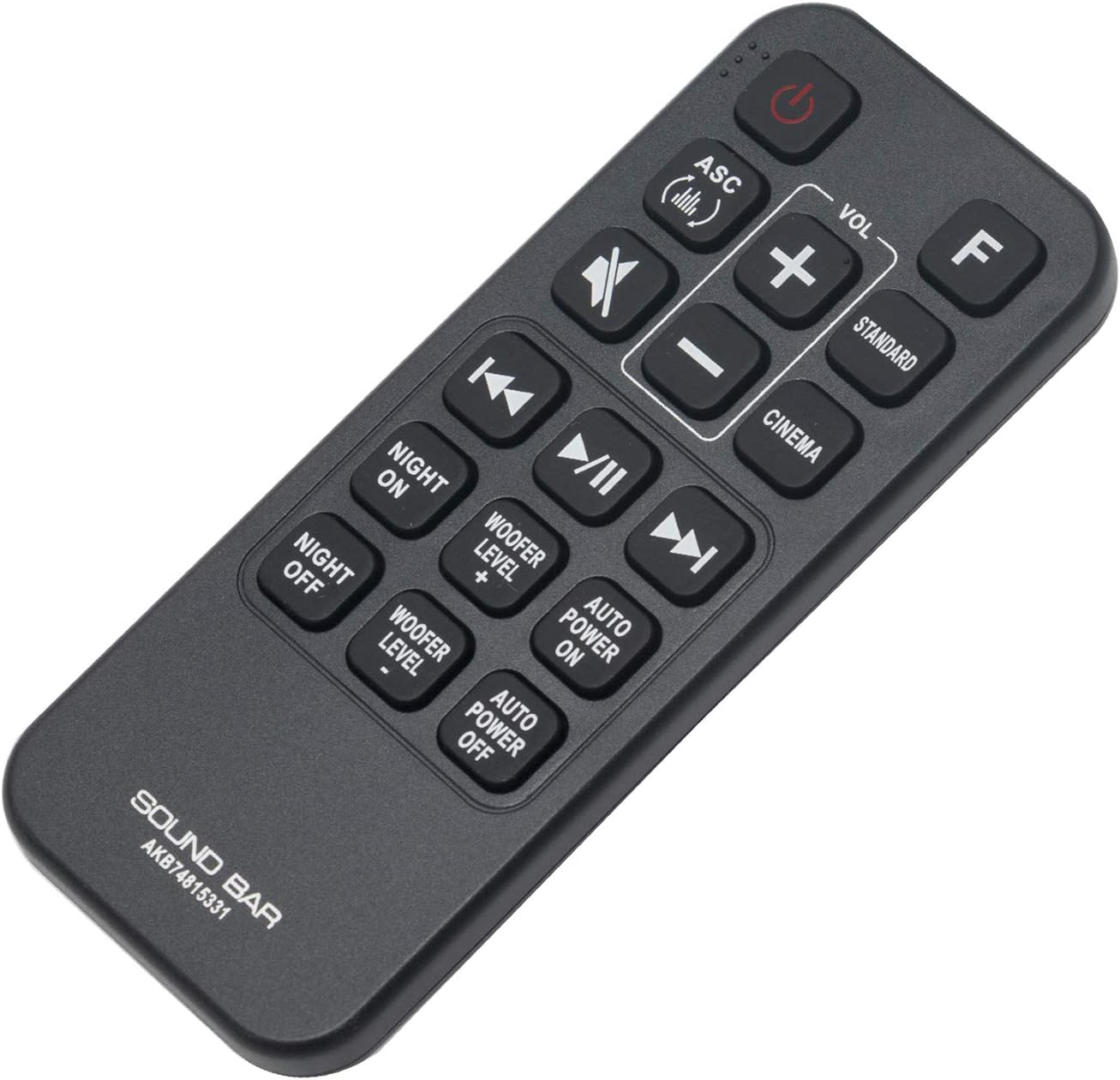 VINABTY AKB74815331 Replacement Remote Control fit for LG Soundbar Home Audio System SH3K SPH4B-W SJ3 SPJ4B-W SH4 SPH5B-W SH4D - Image 3