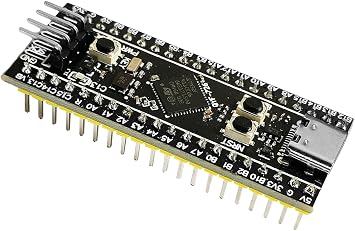 SHILLEHTEK Pre-Soldered Authentic STM32F411CEU6 ARM STM32 Minimum System Development Board Module STM32F411CEU6 Core Learning Board Black Pill