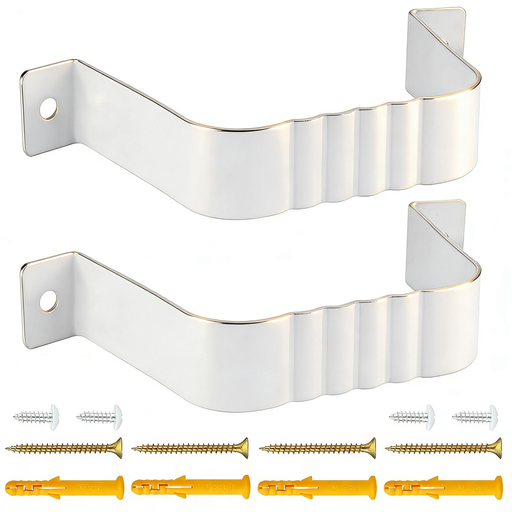 Downspout Straps - Secure 2x3 Gutters FREE SHIPPING -1