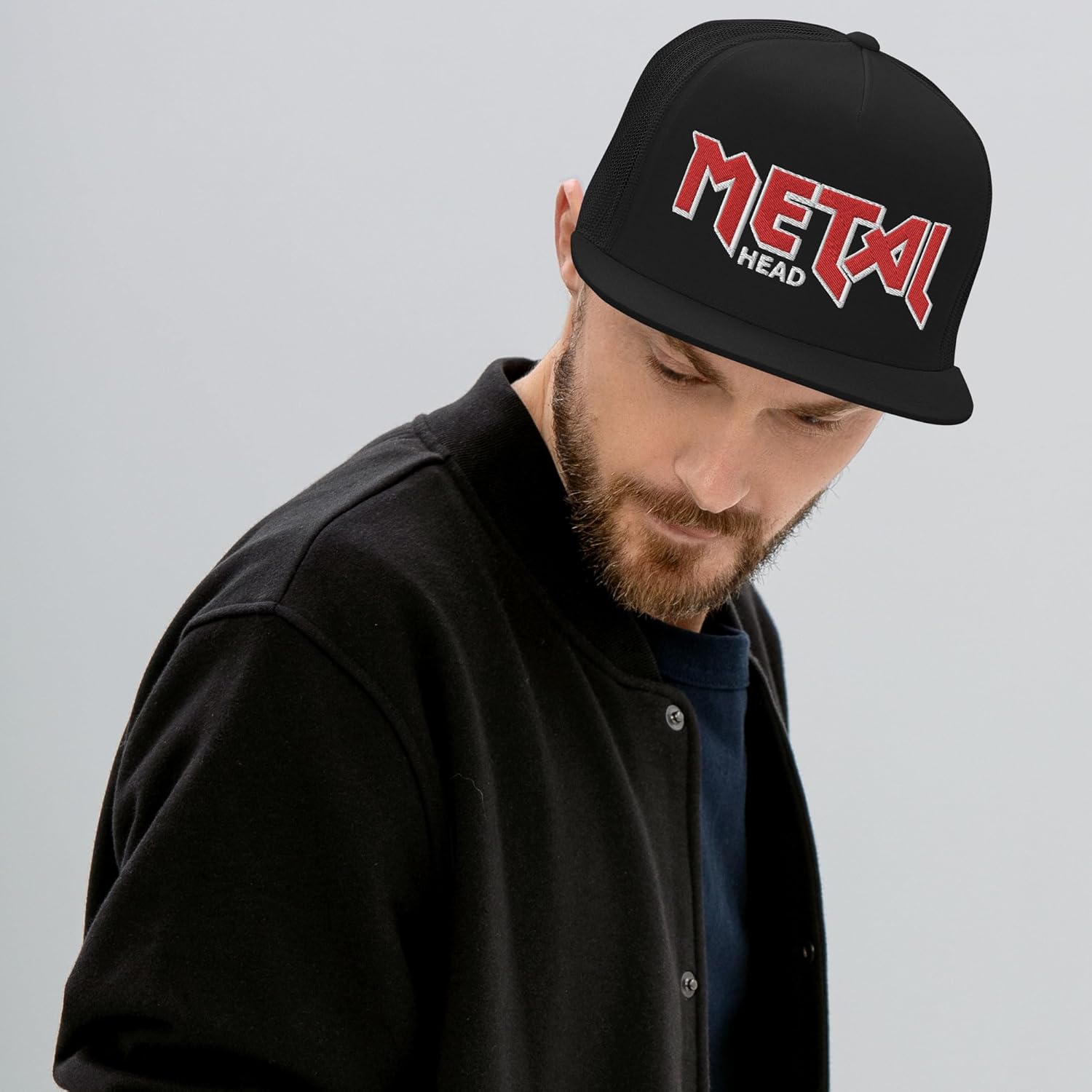 Metal Head Heavy Metal Music Band Concert Fan Trucker Hat Cap