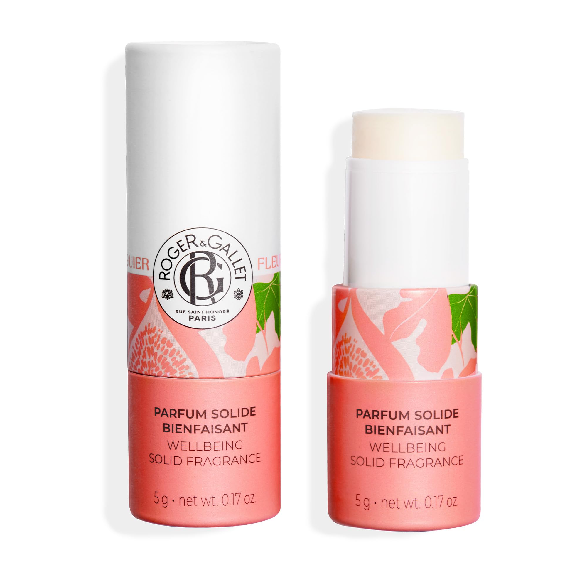 Roger&Gallet - Fleur de Figuier - Profumo Solido di Benessere - Fico, Muschio, Pompelmo - 5g