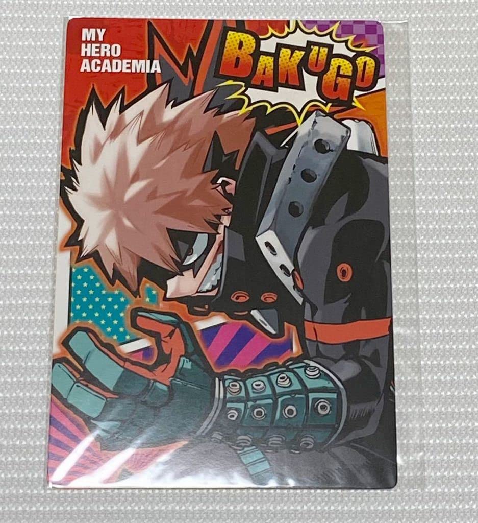 僕のヒーローアカデミアヒロアカJF ポストカードポスカ爆豪