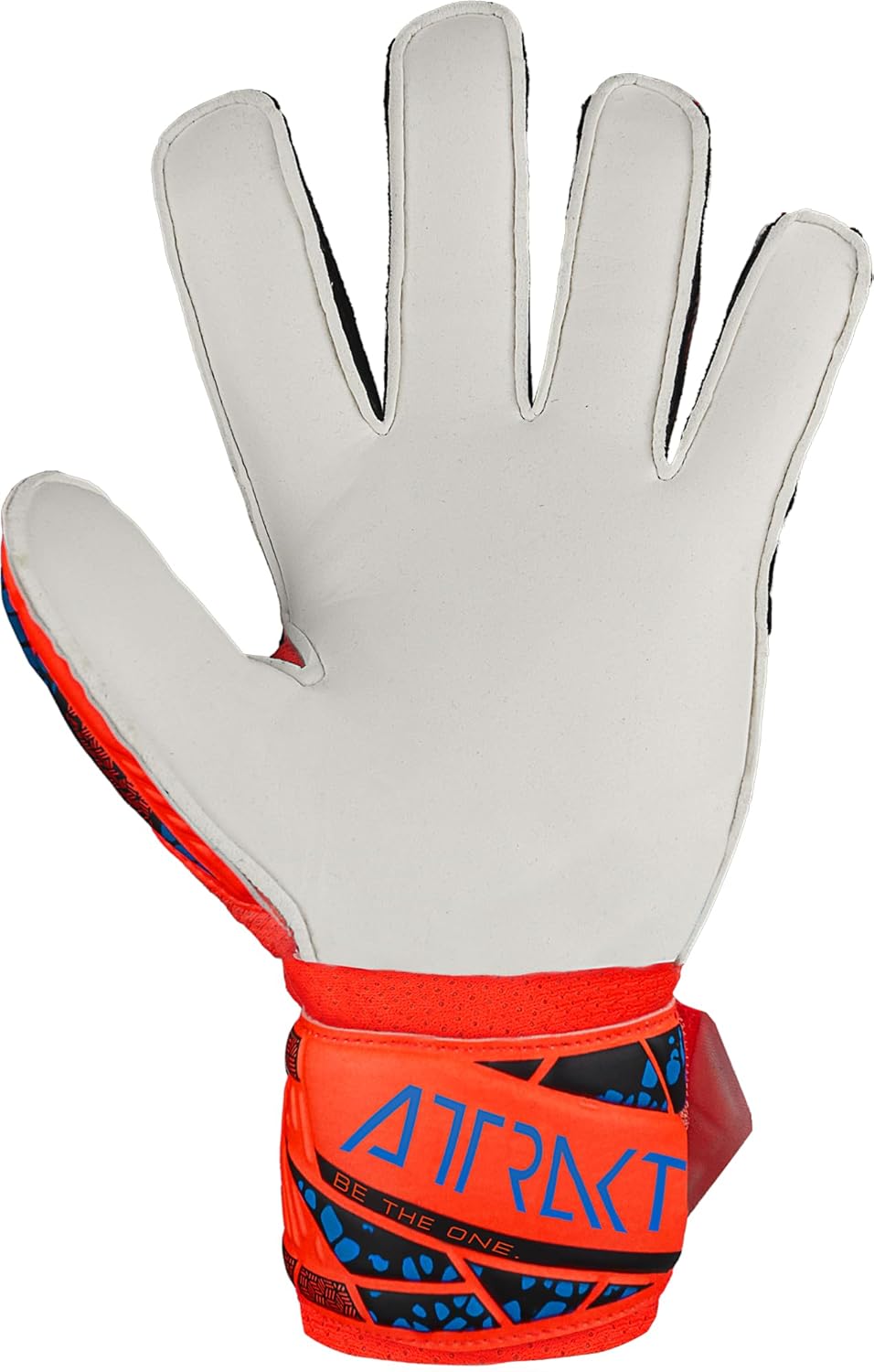 Reusch Attrakt Solid Finger Support Junior Goalkeeper Gloves