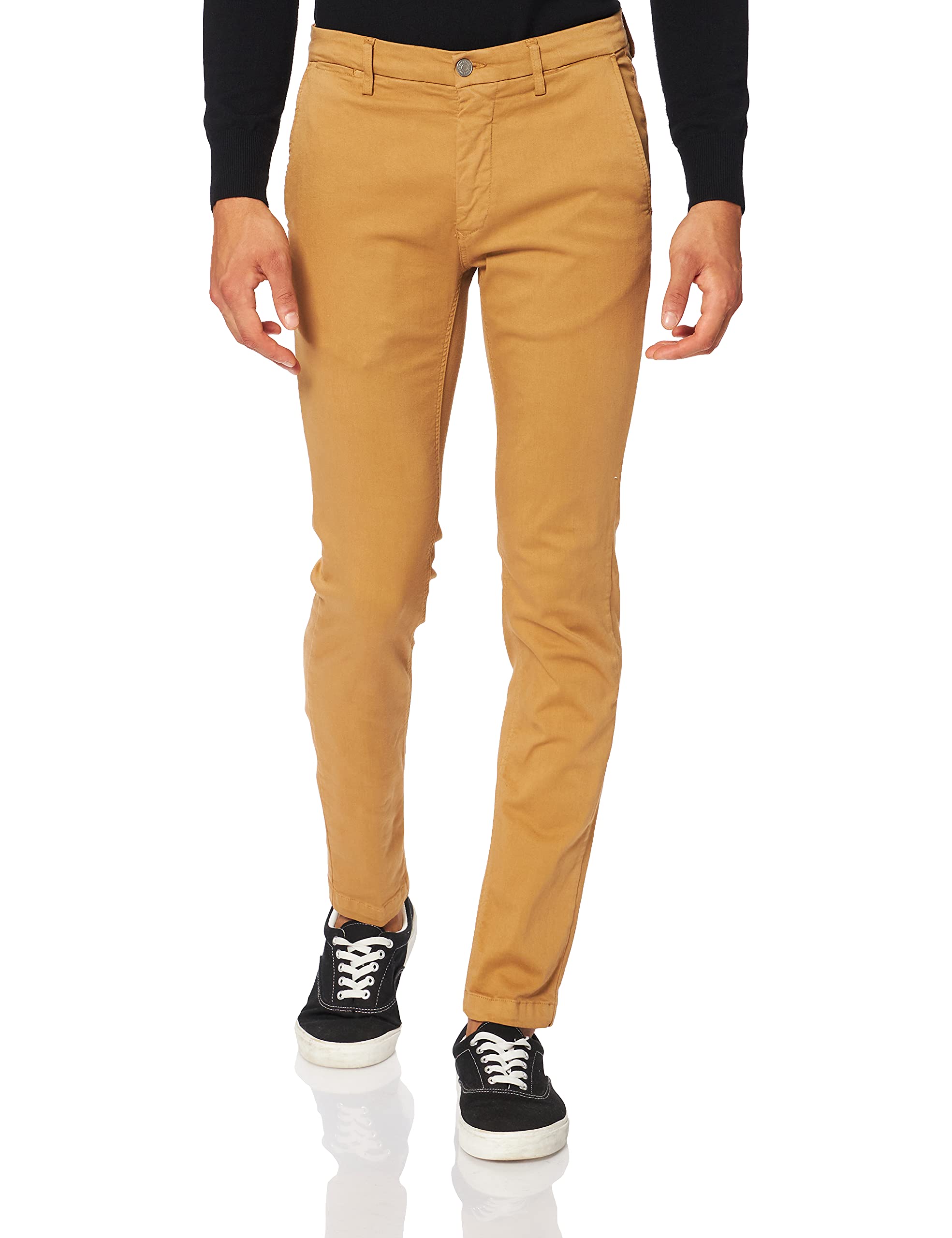 Replay Men's Chino Benni Regular Fit with Stretch, Havana 325 (Beige), 31W / 34L