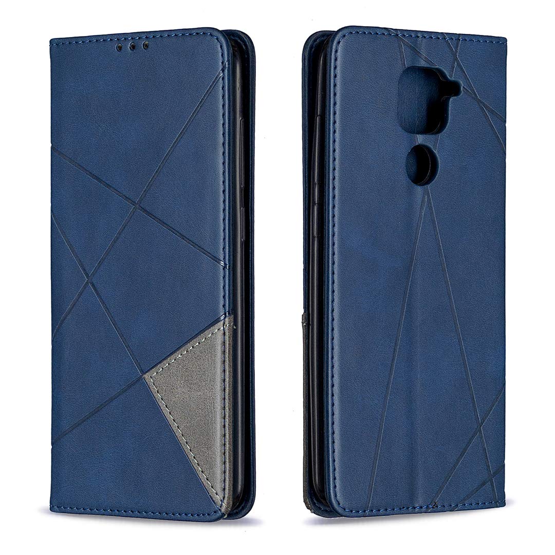 QiongniAN Cover per Xiaomi Redmi Note 9,Custodia in Pelle Custodia per Xiaomi Redmi Note 9 M2003J15SG M2003J15SS / Redmi 10X 4G M2004J7AC M2003J15SC Custodia Cover Case Green