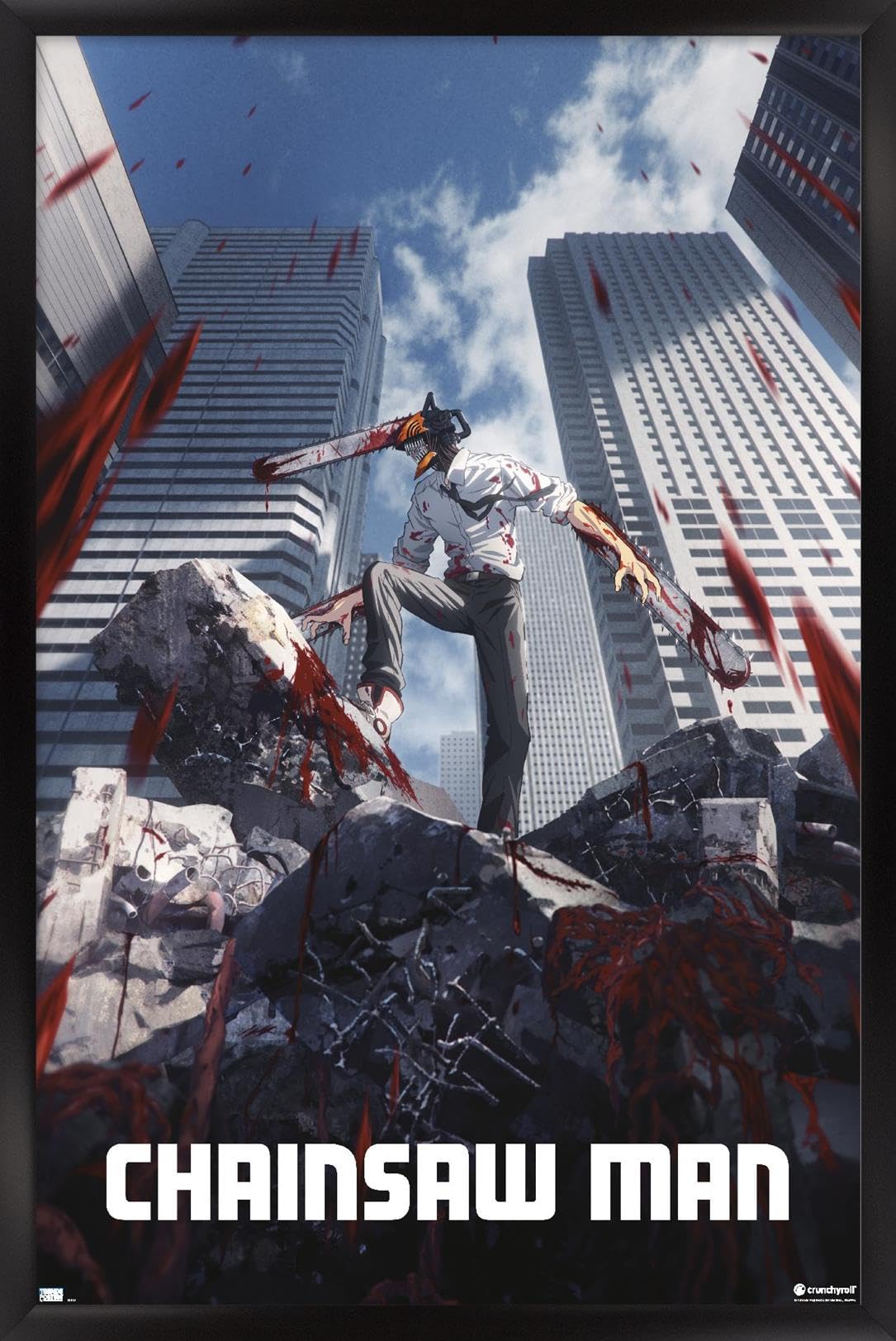 Amazon.com: Chainsaw Man - Key Art Wall Poster, 22.4L