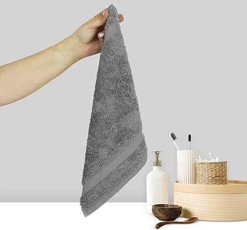 Miniatura 226 de Chakir Turkish Linens Toallas turcas de alta calidad 100% algodón para baño, toallas de baño grandes de 30 x 60 pulgadas (4 piezas, beige)