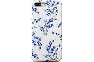 J.WEST iPhone 7 Plus Floral Case: Vibrant Protection