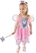 Officially Licensed Peppa Pig Fairy Princess Dress With Tiara & Wand Girls Costume | Fancy Dress, Parties, and Role Play | Ages 1–6 |