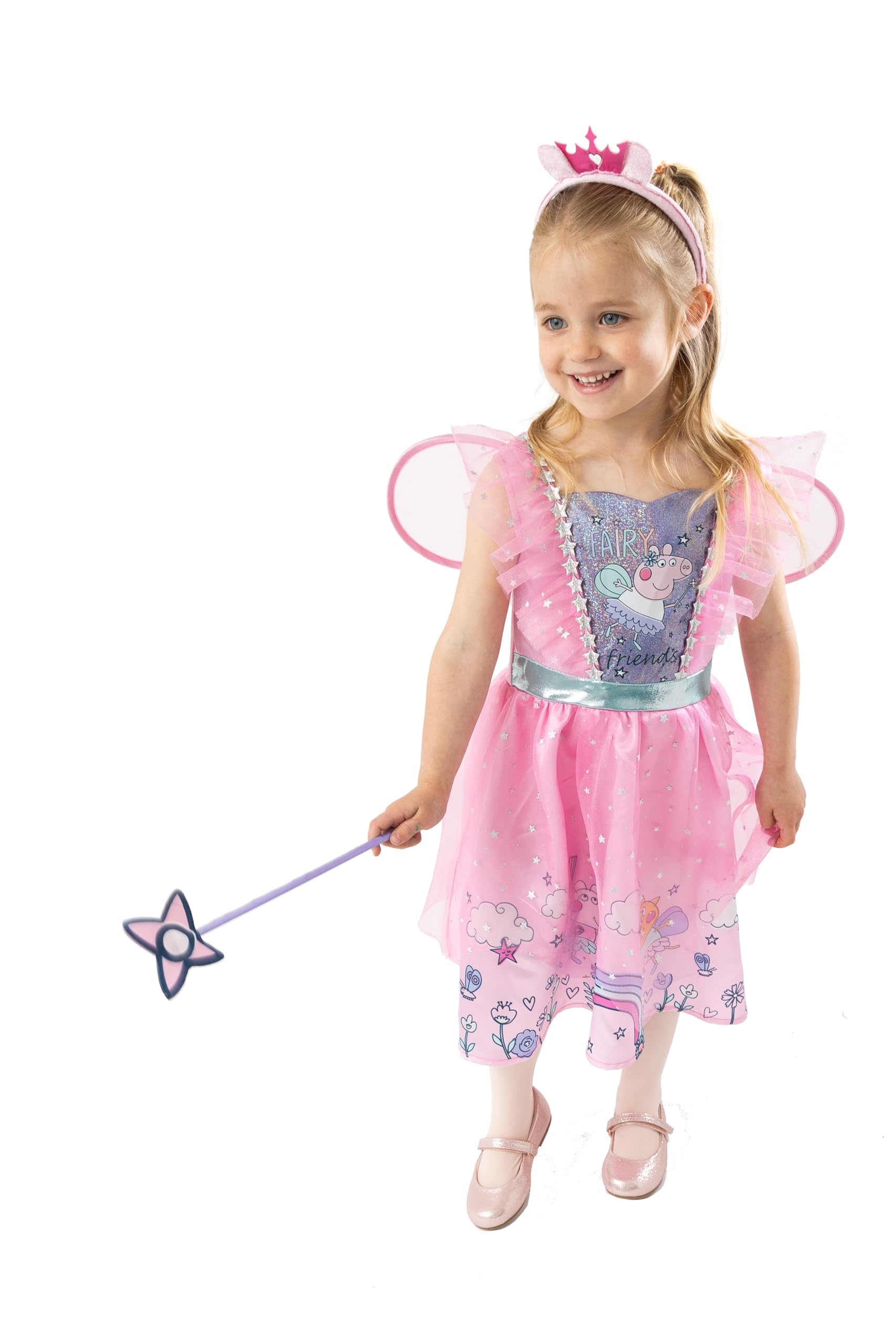 Blues Group Officially Licensed Peppa Pig Fairy Princess Fancy Dress Costume 3-4 Years