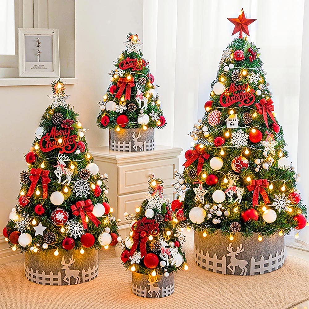 Amazon.co.jp: 小さなクリスマスツリー、ミニ45/60/90 / 120cm