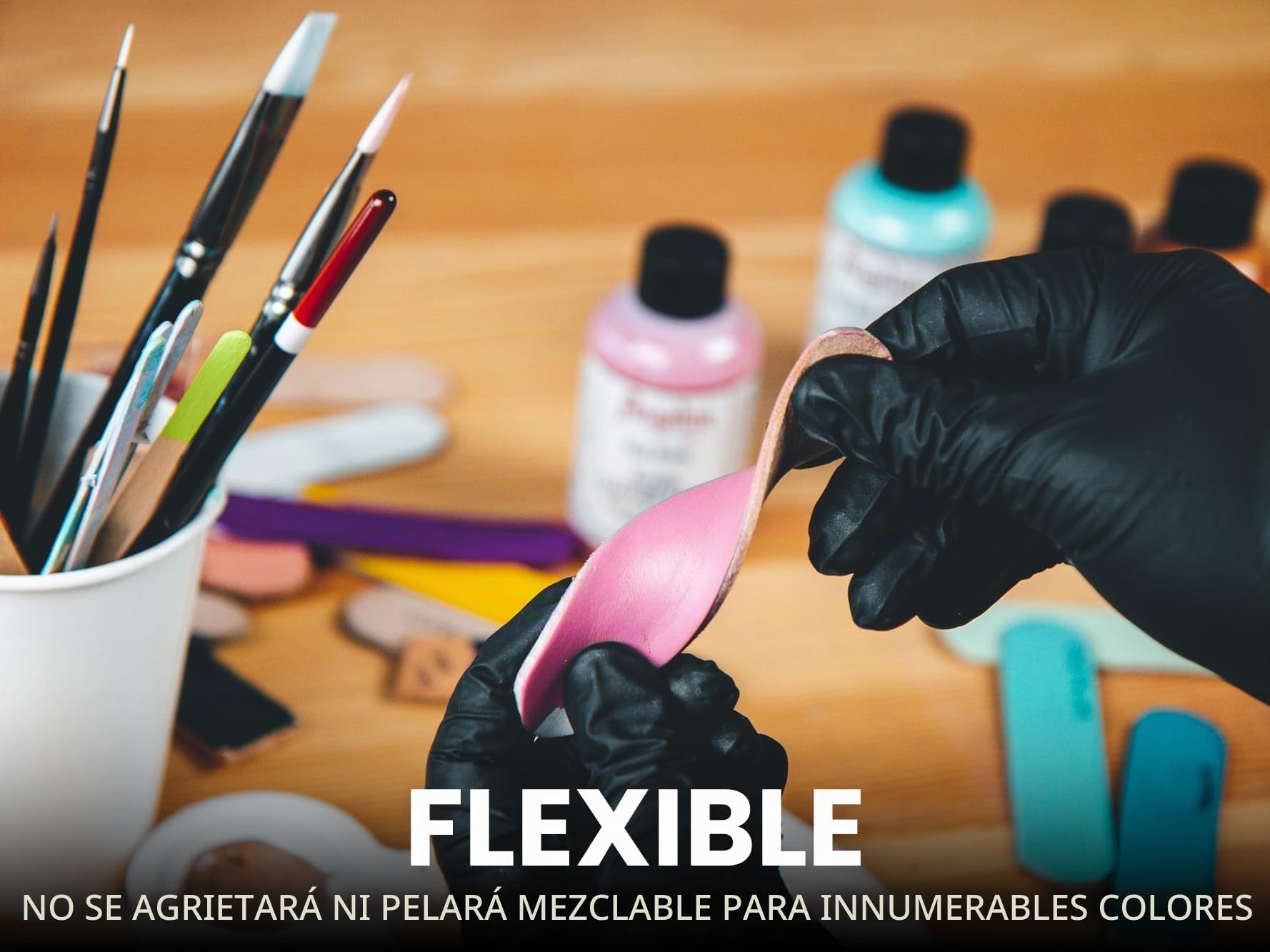 Pinturas para piel de cuero Angelus, juego de 12 de 1 oz.