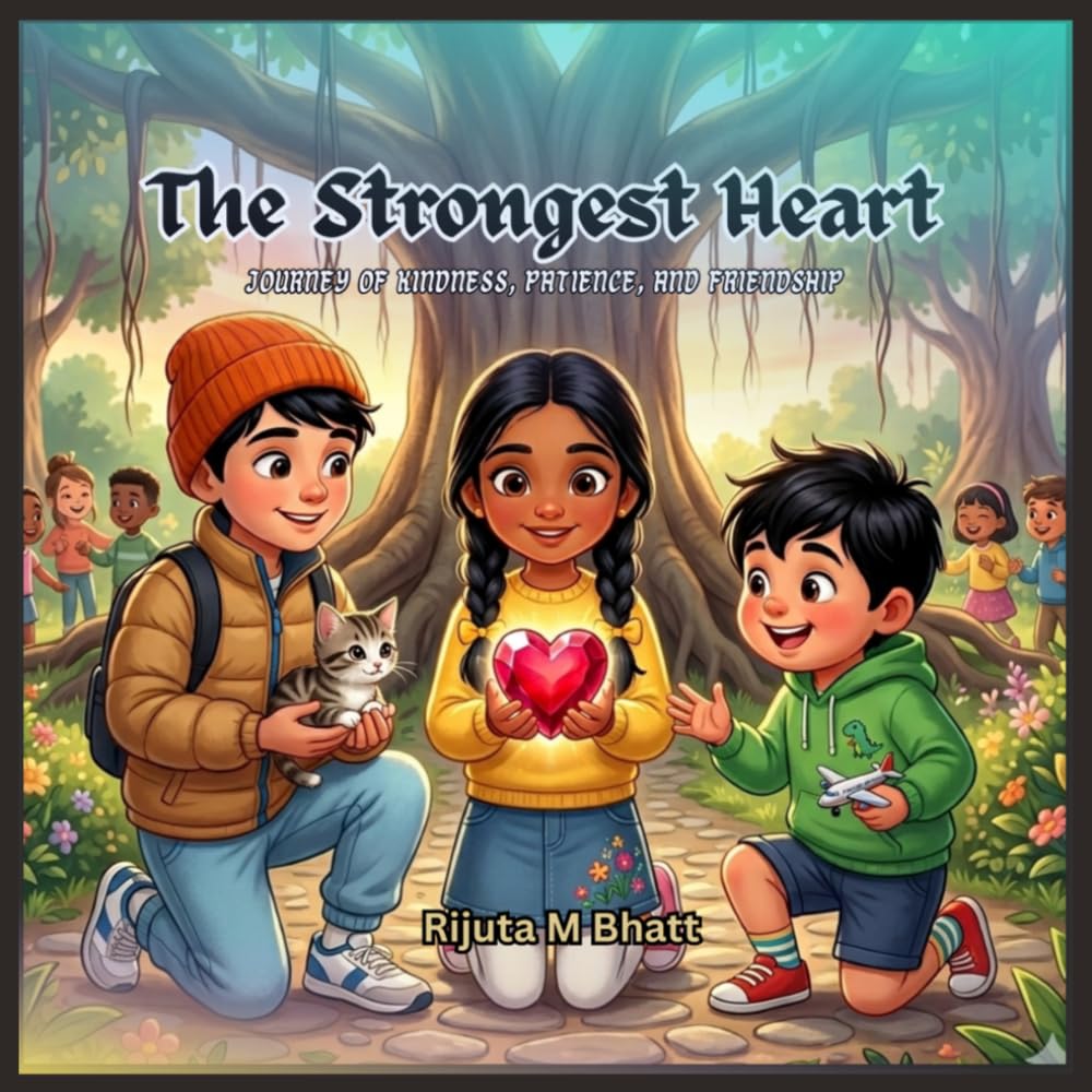 The Strongest Heart : Journey of Kindness, Patience and Friendship: A Kindness, Patience, and Friendship Story for Kids Ages 6–12 | Moral Stories for ... | Learn Values, Empathy, and Helping Others