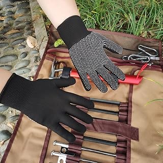 Bolsa de almacenamiento eficiente para tienda de campaña con martillo, guantes y herramientas completas de camping