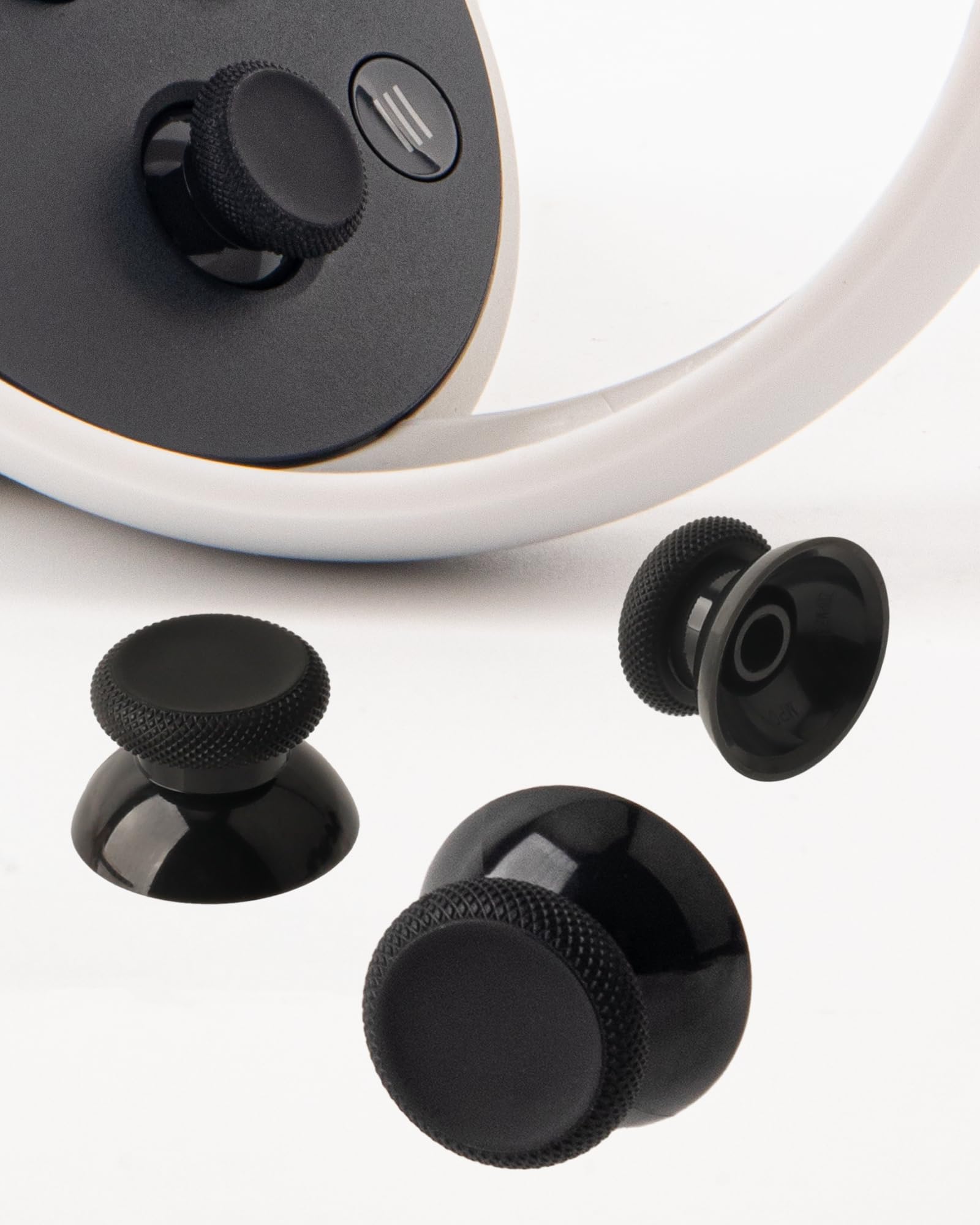 TOMISN Thumbstick Replacement Kit for Oculus Quest 2, for Meta Quest 3, for Quest 3S Controller - Thumb Sticks VR Accessories Repair Parts for Quest Pro Left Right Controllers Joystick Cover with Tool - 5