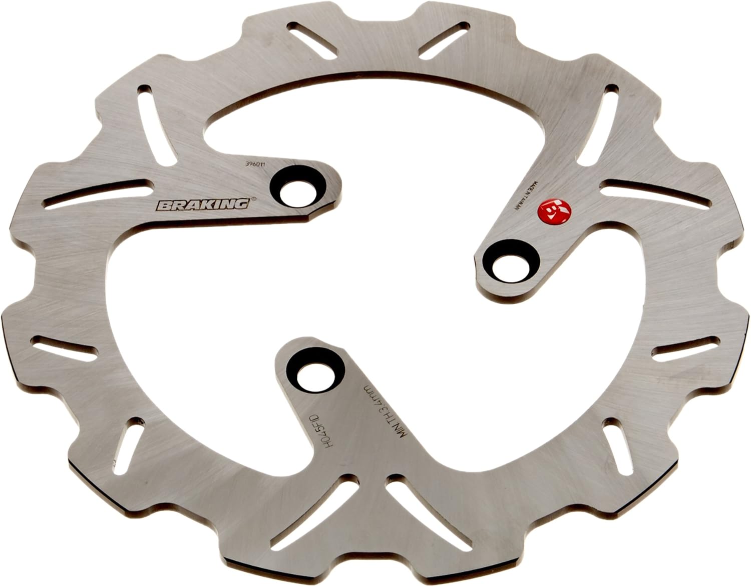 Brake Disc Rotors ホンダVF 750 FインターセプターV45 1983 1984のブレーキディスクローターリア Brake