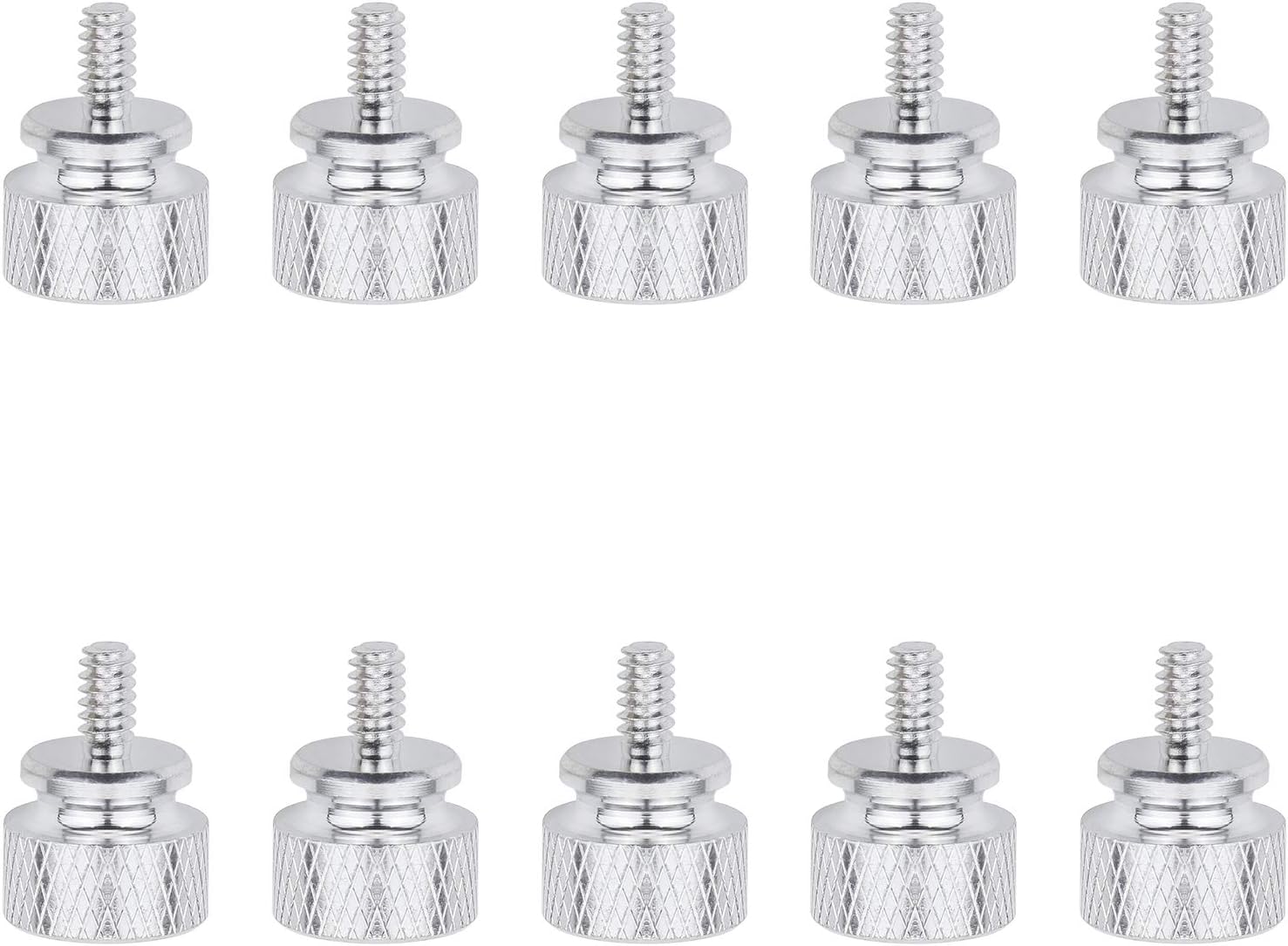 Amazon.com: Computer Case Thumbscrews - Black (10pack), 6-32 Thread ...