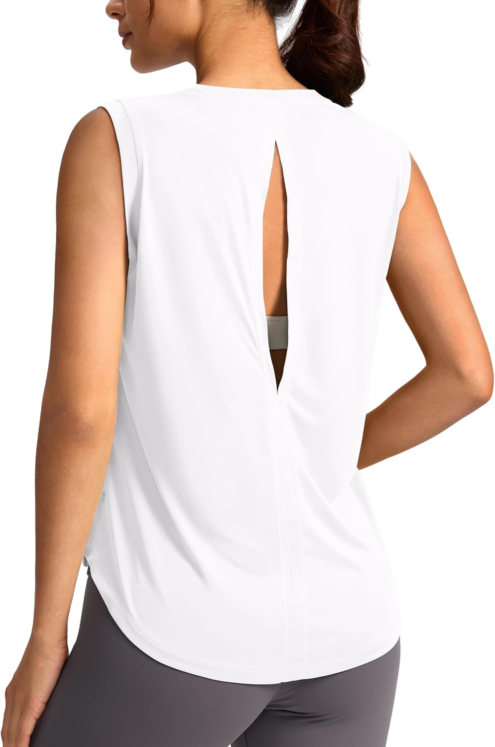 Soothfeel Womens Workout Tops for Women Sleeveless Tennis Yoga Shirts Lightweight Loose Athletic Running Tank Tops