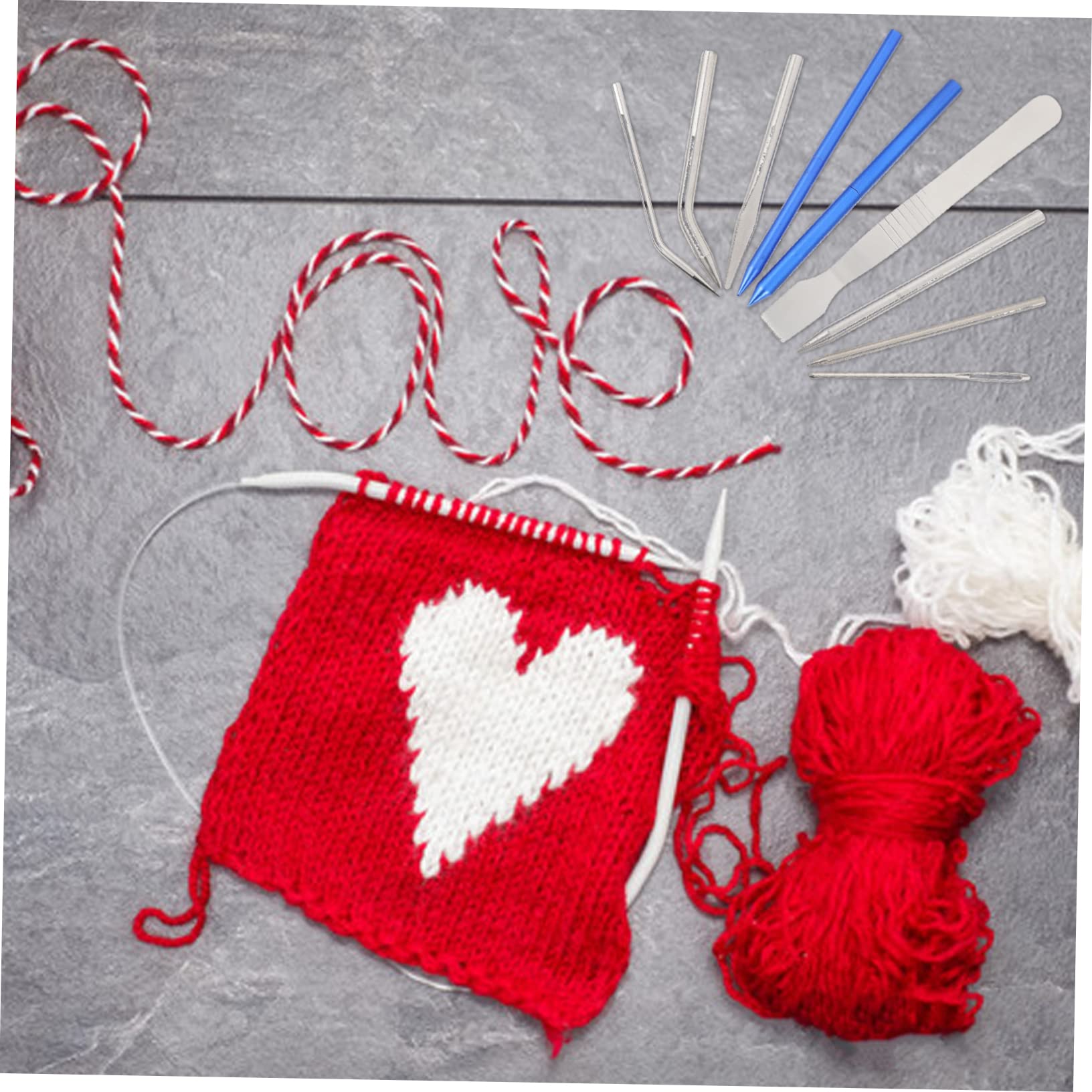 AUTSUPPL Rope Bracelet Making Kit 1 Set Braiding Tools Weaving Needle Lace Needle for Creative Handmade Jewelry