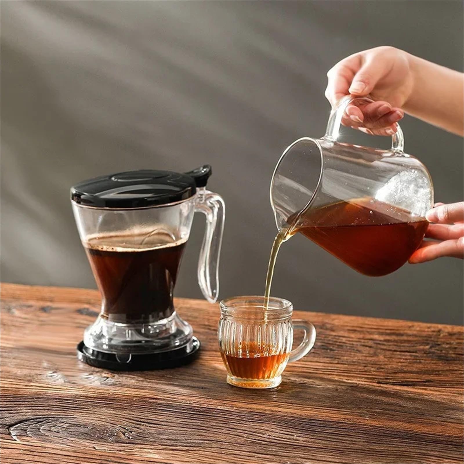 Compatible con juego de cafetera for verter de 600 ml.