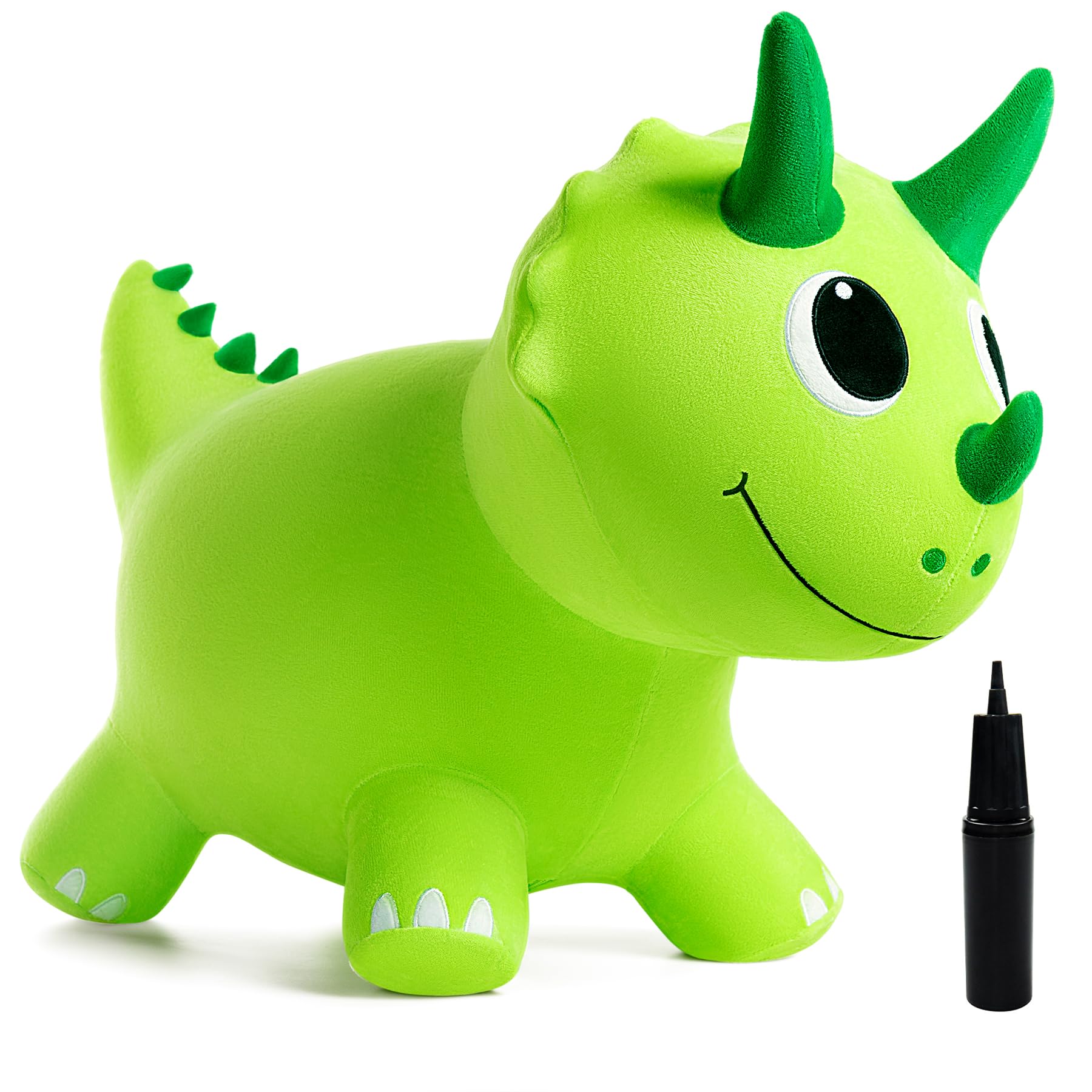 INPODAK Animal Saltarín,Salta Dinosaurio,Animal de Salto,Caballo Saltarín,Salta Animales Hinchable para Niños Salta,Regalos de cumpleaños y Navidad saltarines para niños de 1 a 6 años
