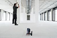 Vista 6 de BOSCH GCL100-80CG Láser de línea cruzada de haz verde de 100 pies y 12 V de conexión máxima, incluye batería de iones de litio de 2.0 Ah 12V