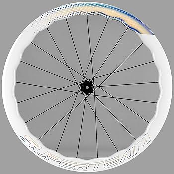 ☆スーパーチーム　F+R カーボンホイール チューブ+タイヤ　700c新品未使用 Amazon | ウィンドブレーバイク SUPERTEAM 50mm クリンチャ ーホイール