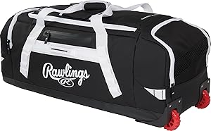 Rawlings | YADI 2.0 Wheeled Catcher's Bag | Yadier Molina Model | Baseball/Softball | Multiple Styles