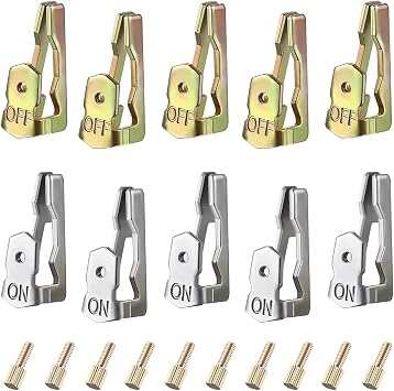 Time Switch Trippers 156T1978A Replacement Kit Compatible with Intermati T100 Series T102 T103 T101R T104M T104R Clock Dial Trippers Timers 5 ON /5 Off /10 Screws