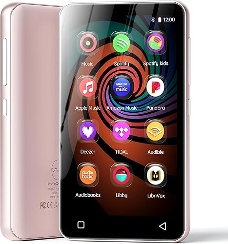 Miniatura 13 de Reproductor de MP3 de 160 GB con Bluetooth y WiFi, reproductor de música innioasis con Spotify, Pandora, Yaxa Music, pantalla táctil de 4 Negro