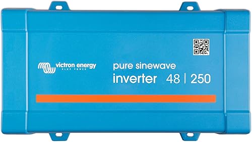 Vista 55 de Victron Energy Inversor de onda sinusoidal pura de 375VA 24-Volt 120V CA, NEMA 5-15R