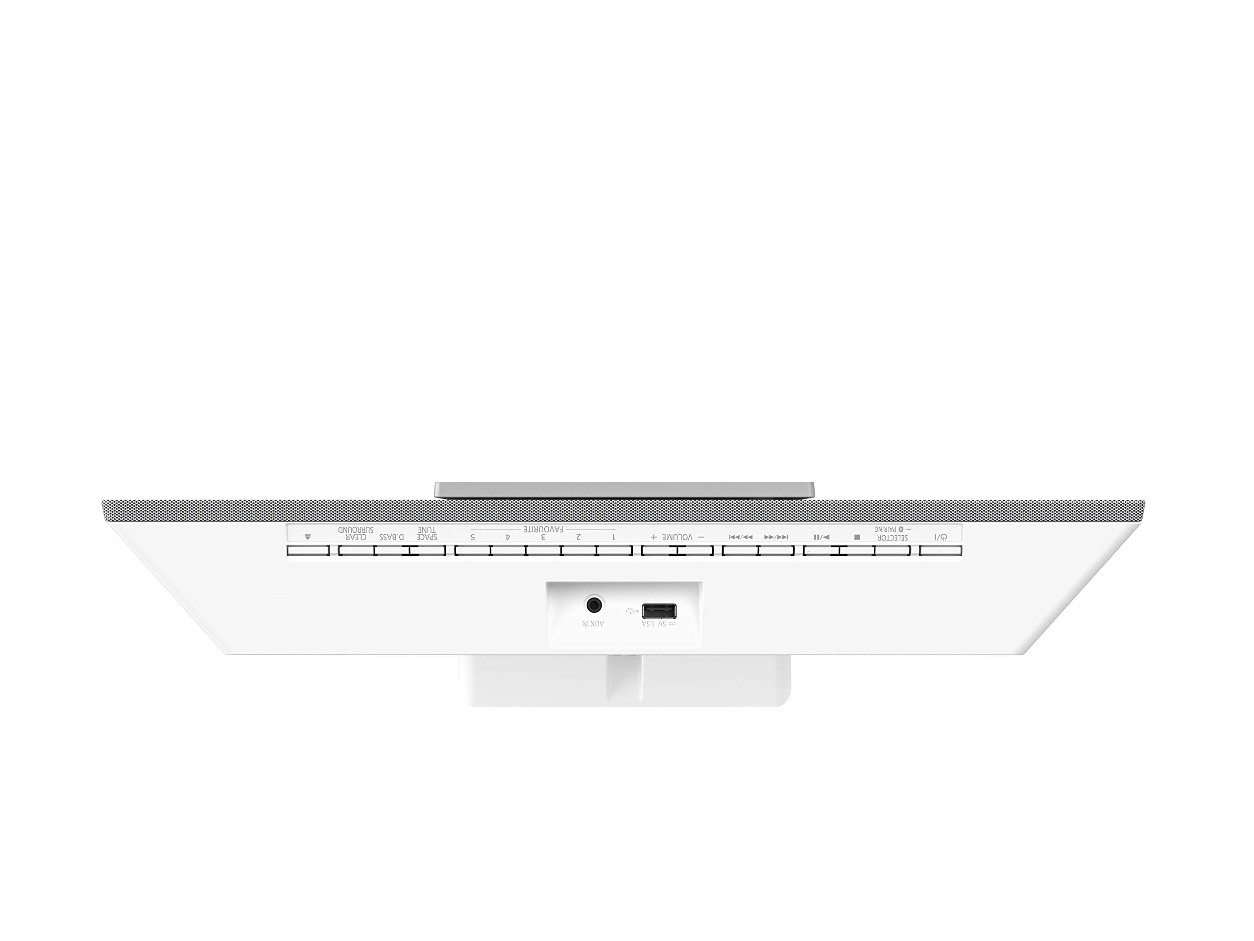 Panasonic SC-HC410 kompaktowa mikrowieża Hi-Fi z Space Tune (CD, Bluetooth, radio FM, AUX, USB, AUX-IN Auto Play, pełnozakresowy głośnik 8cm), srebrna