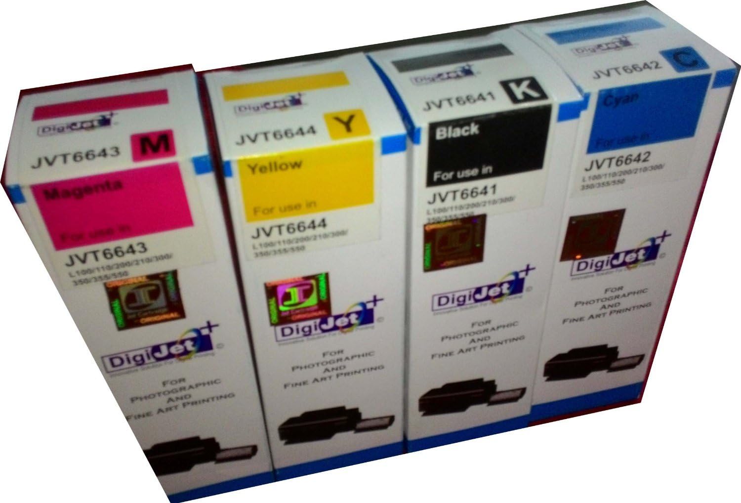 LYSON Ink for Epson L100/L110/L200/L210/L300/L350/L355/L550 (Set of 4 Colours)