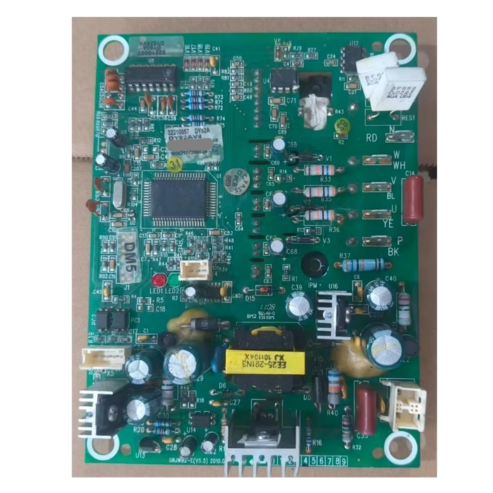 Air Conditioner Parts，Compatible For Gree，Air Conditioner 30038219 Mainboard W822 Control Board Computer Board GRJW82-A2(FAN BOARD)