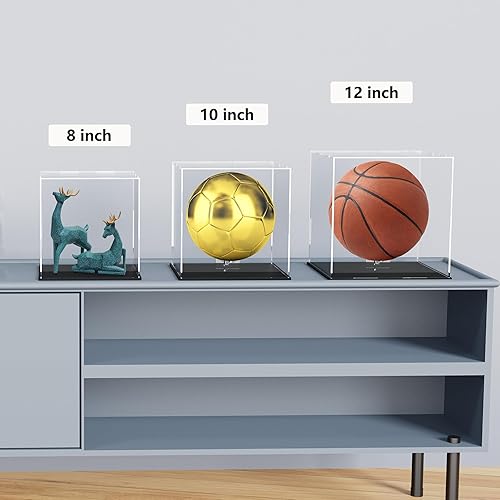 Miniatura 10 de QIMOND Vitrina de acrílico para escaparate, caja de acrílico larga transparente para mostrar modelos de automóviles fundidos a troquel 118,