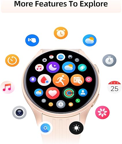 Miniatura 8 de Parsonver Smart Watch for Women, Built-in GPS, Fitness Watch with AnswerMake Calls, 100+ Sport Modes, Heart Rate, Sleep Monitor, Pedometer, IP68