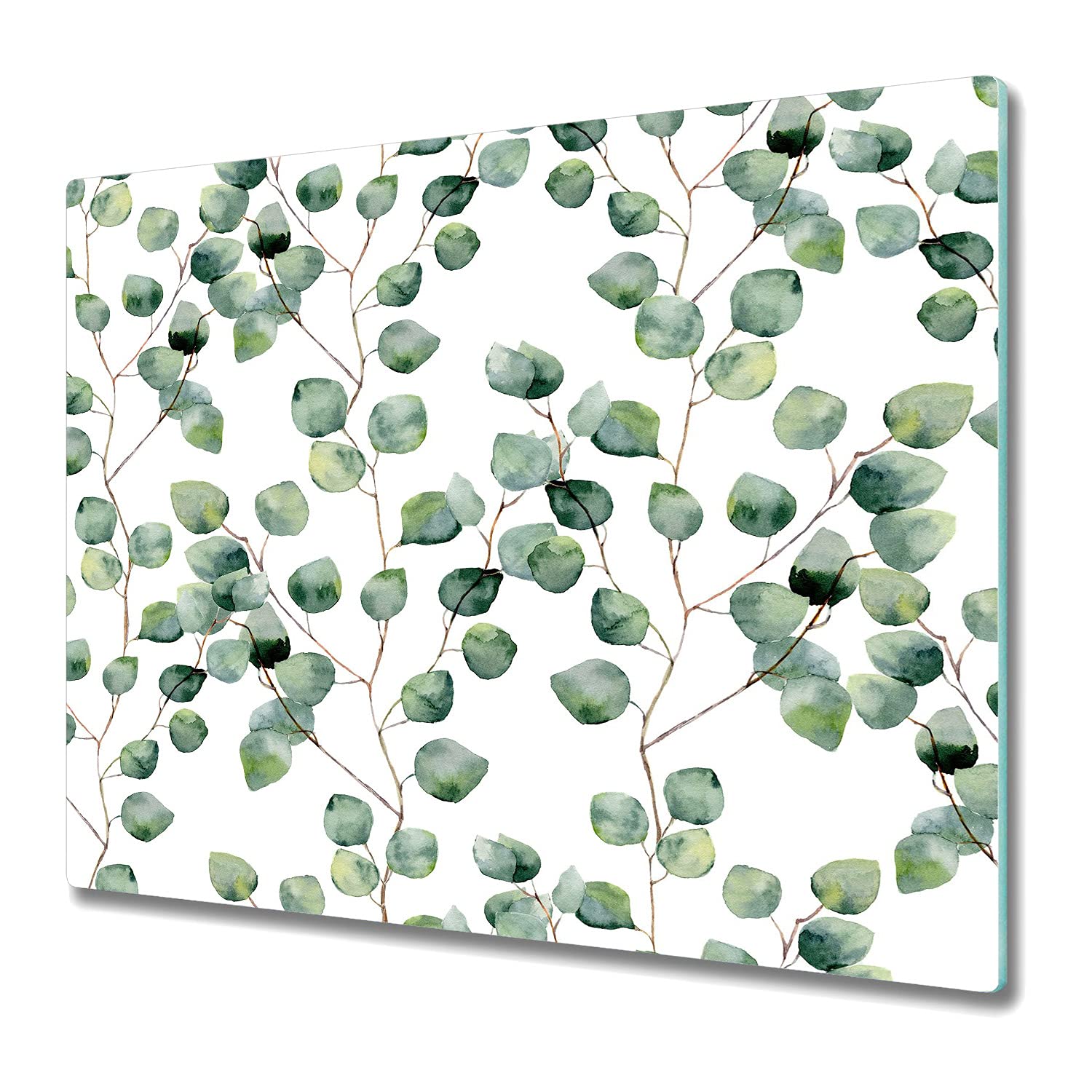Tapis de découpe induction floral pour cuisiner et protéger