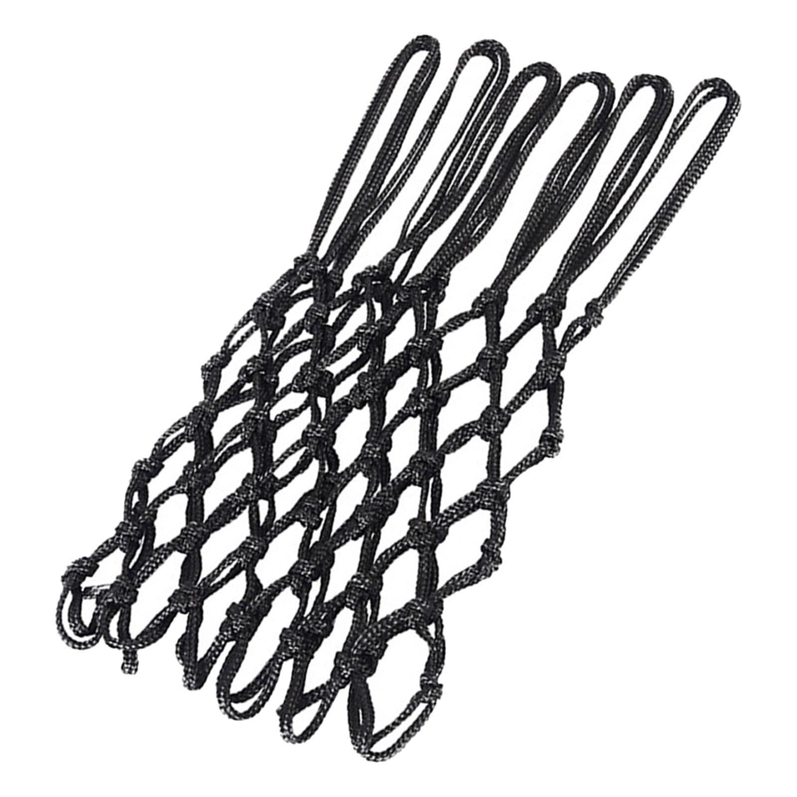 Filet de Basket-Ball, Filet en Polyester, Bords de Filet de Cerceau de Basket-Ball de Remplacement Professionnel pour L'école D'entraînement
