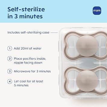 MAM Supreme Baby Pacifier, 6-16 Mths, Premium Extra Thin Nipple, 2 Pack