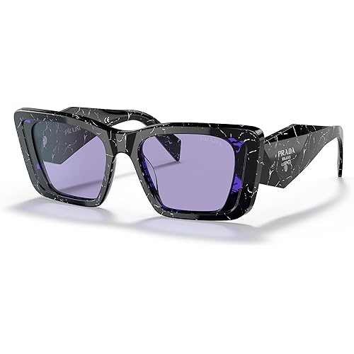 Prada PRADA SYMBOLE PR 08YS Violet Black Marble/Violet 51/18/145 women Sunglasses