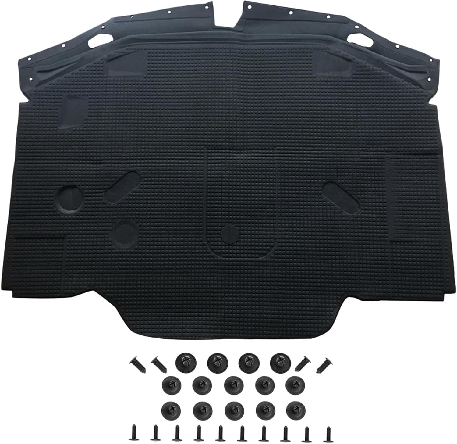Haubenisolationspad, Autoteile Motorhauben-Isoliermatte Passend für Mercedes R129 1989-2001 Dämmmaterial Motorraum Teilenummer 1296802025 A1296802025