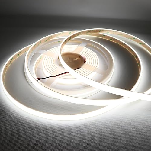 Miniatura 3 de COB - Tira de luces LED blancas, 6000K 528LEDsM 90Ra+ DC12V Tubo de silicona Tiras de luces LED, tiras de luces LED, impermeables, IP67 Lineal COB
