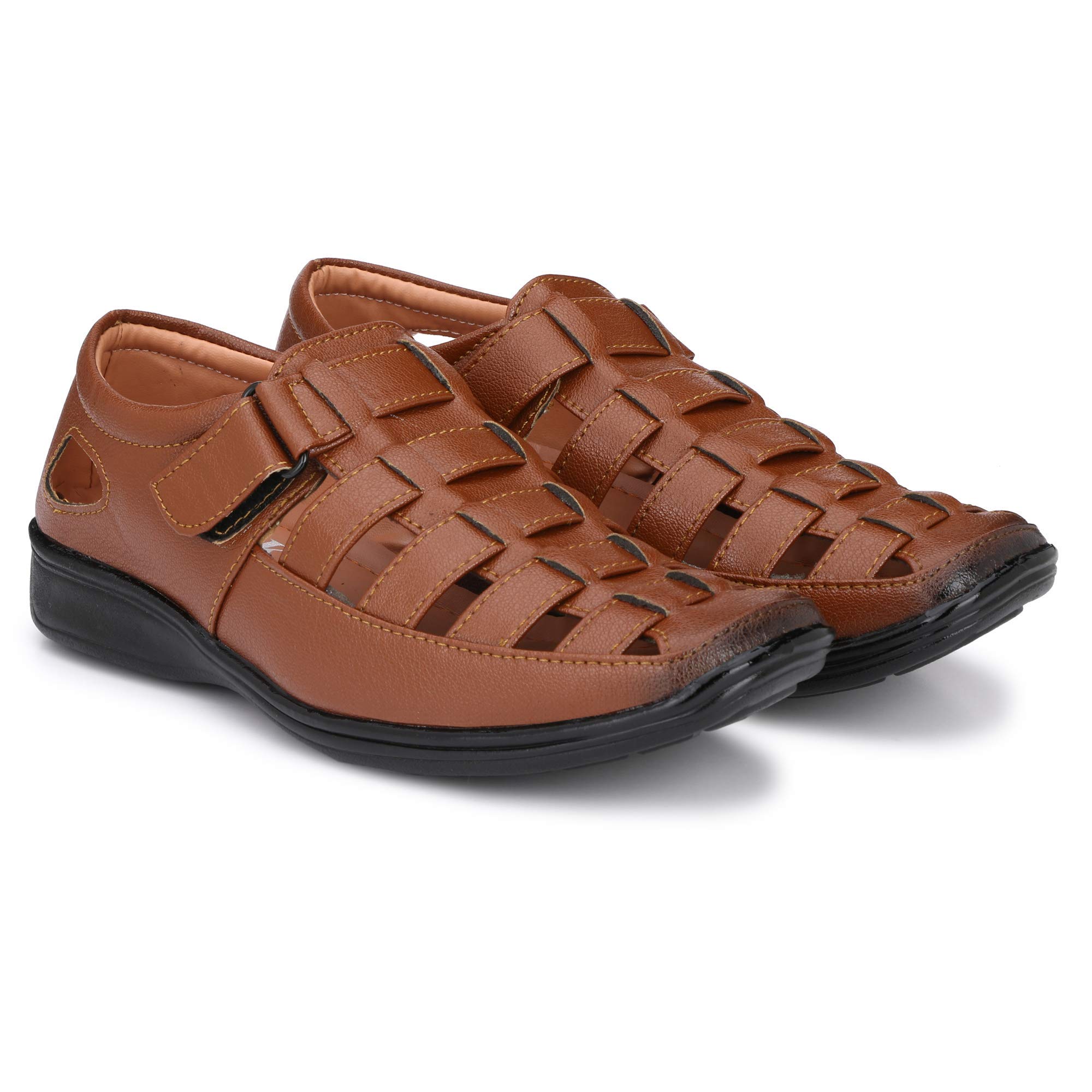 amico Men's Fashion Sandals Brown-picture-41