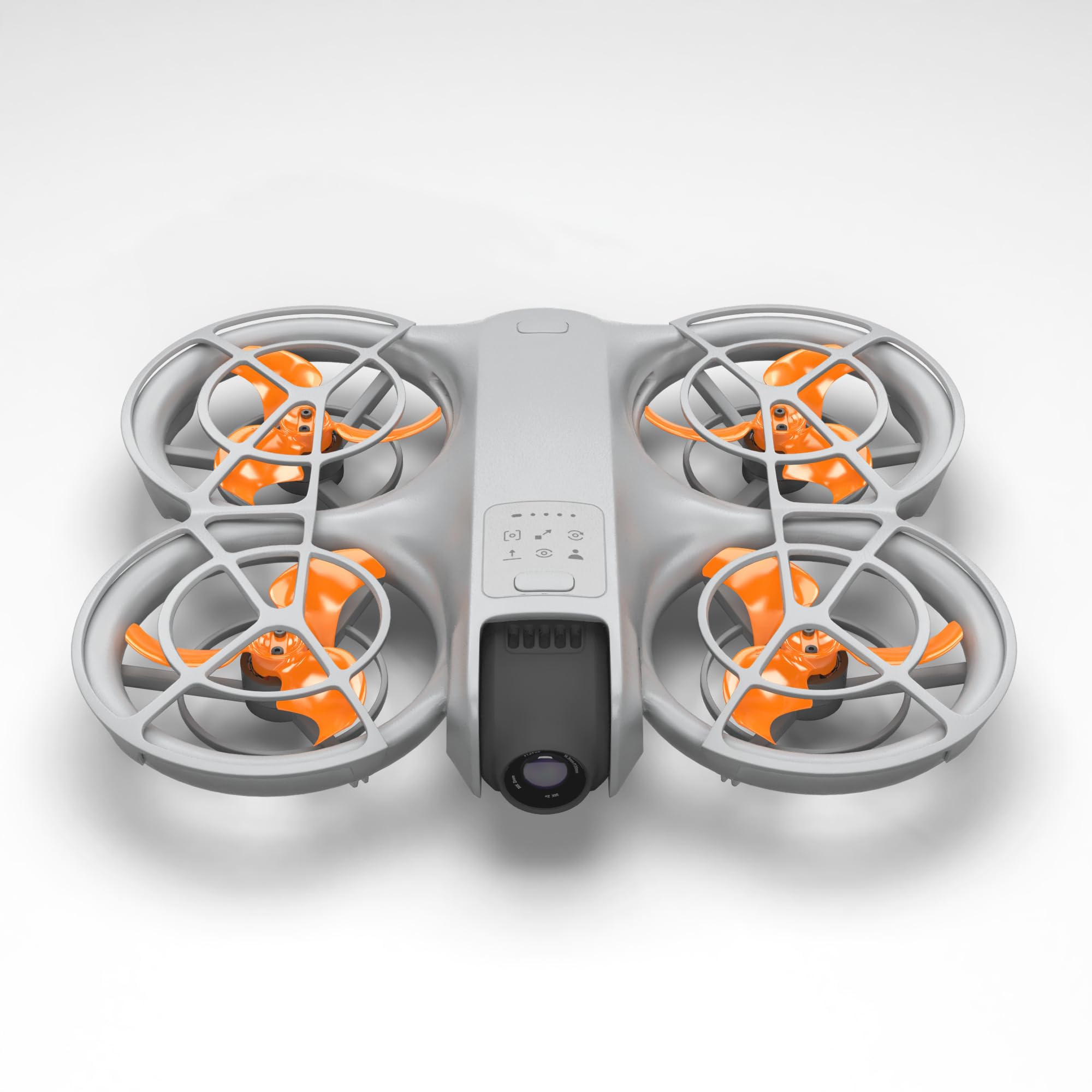 Airscrew Stealth Propeller for Neo - Orange, 4 Stück(For T50 T25 orange)