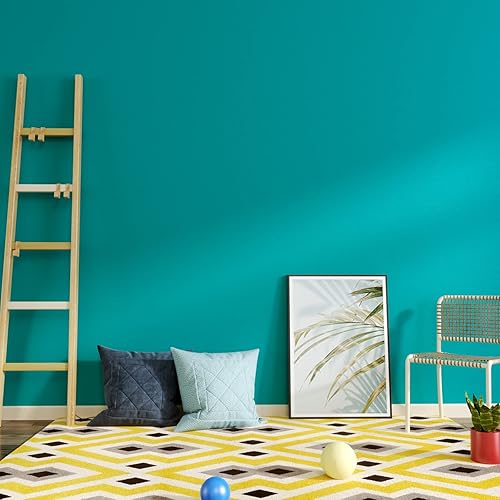 Miniatura 9 de Decotalk Papel tapiz azul real de 30 x 120 pulgadas, para despegar y pegar, papel tapiz de contacto extraíble para armarios, papel tapiz