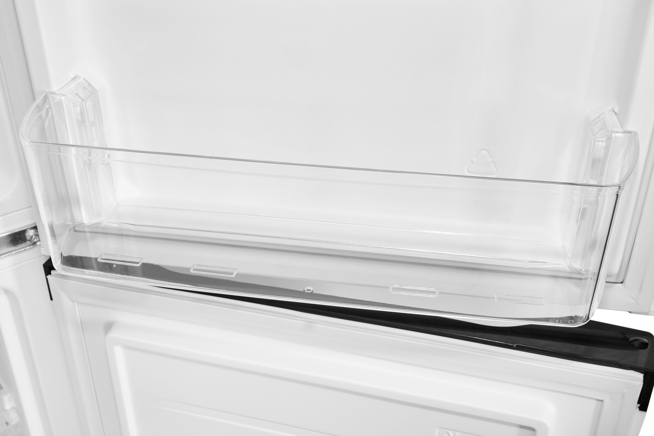 Exquisit® Frigorífico Combi Blanco 159L Clase C Puerta Reversible | Control electrónico, alarma de puerta, enfriamiento rápido, iluminación LED y medidas 144,0 x 47,4 x 49,5 cm