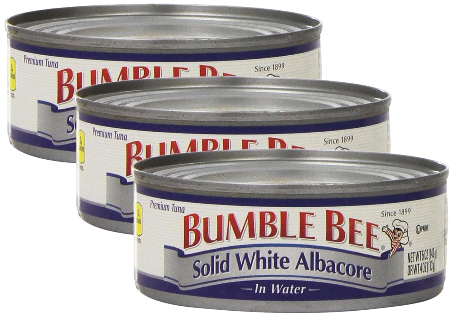 Bumble Bee Solid White Albacore Premium Tuna in Water, 40 Ounce