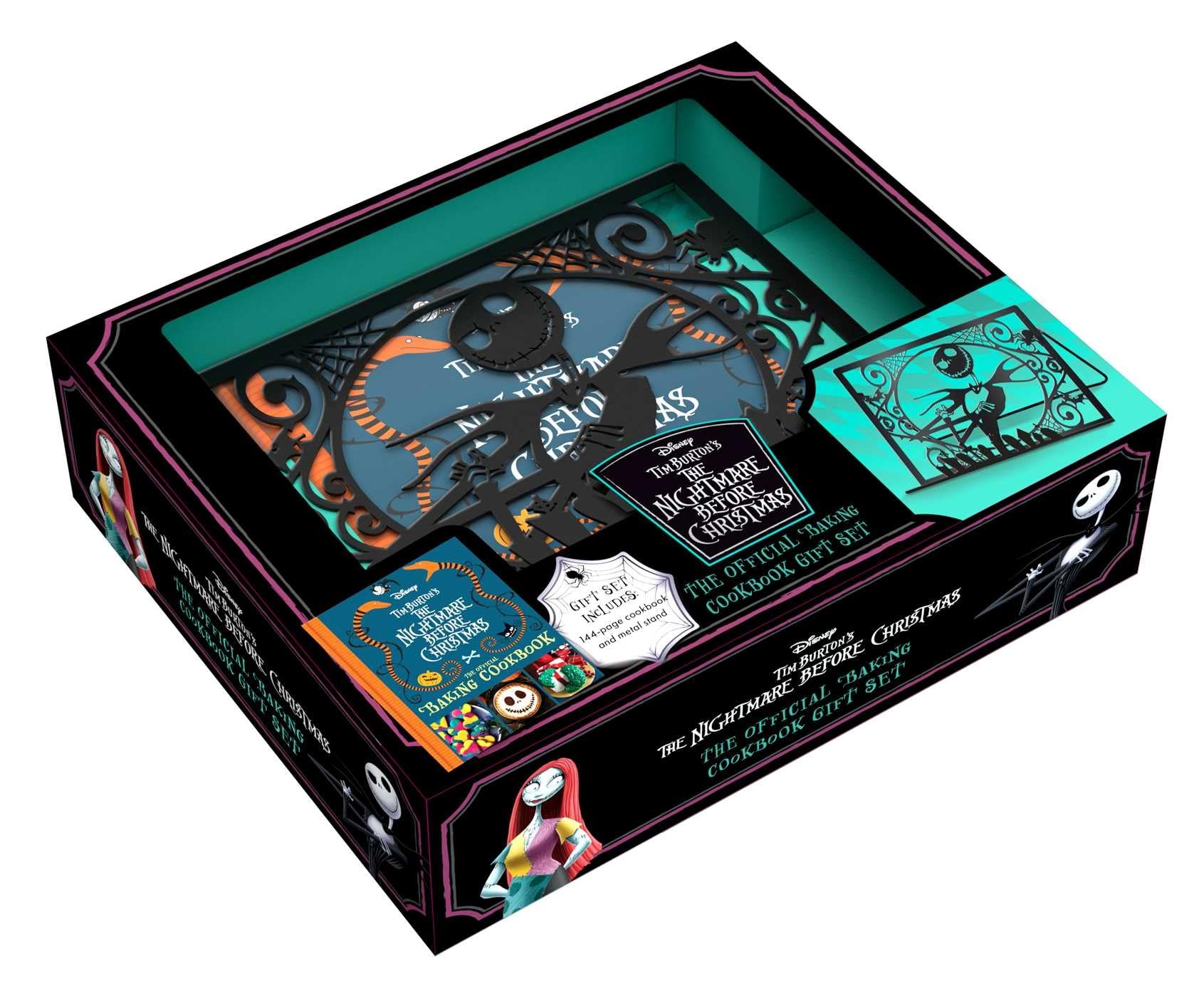 Tim Burton's The Nightmare Before Christmas: The Official Cookbook Gift Set Hardcover – Import, 24 October 2023