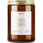 AOOVOO Fresh Coffee Candle - Large Scented Soy Wax Aromatherapy Candle, 22oz